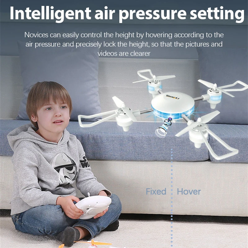 RC Drone Mini-Infrarød Induktion Hånd Kontrol Drone Højde Hold 2 Controllere Quadcopter For Kids Legetøj, Gave Mini Drone