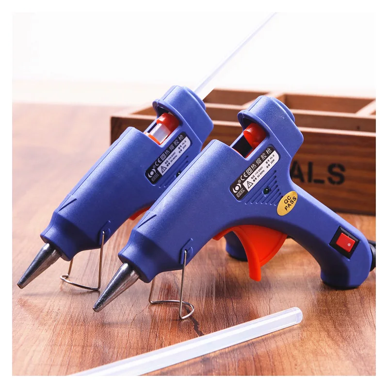 RC-Værktøj, Varme Hot Melt Lim Pistol 20W Håndværk Album Reparation med limstifter +2stk Hot Melt Lim Stick RC DIY Drone