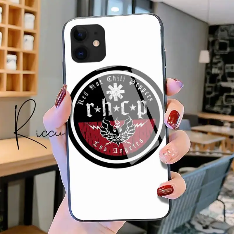 Red Hot Chili Pepper Flammer Telefon, Sag Hærdet Glas Til iPhone 11 Pro XR XS MAX 8 X 7 6S 6 Plus SE 2020 12 Pro Max Mini-sag