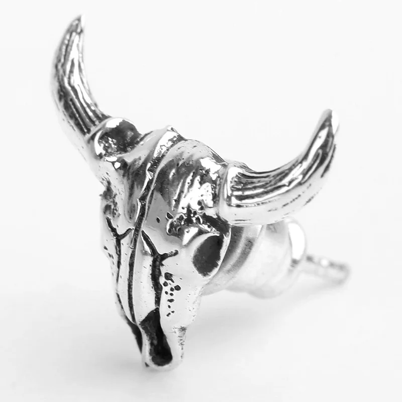 Ruibeila stjernetegn tyren øreringe 2020 nye mænd og kvinder rent sølv øreringe oprindelige design