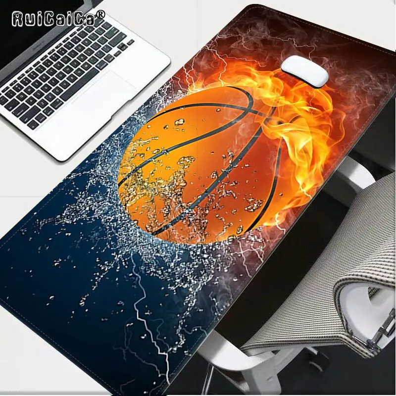 RuiCaiCa Nye Design Basketball kurv naturgummi Gaming musemåtte, Bruser Mat Gratis Fragt Stor musemåtte Tastaturer Mat