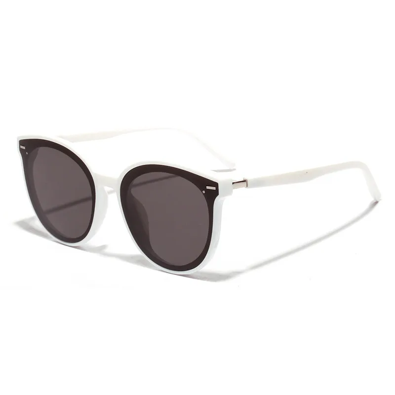 RunBird Korea Solbriller Kvinder Mænd luksus Mærke Oversize Cat Eye solbriller UV400 Point til 2019 lunette Nuancer Til Kvinder 5367