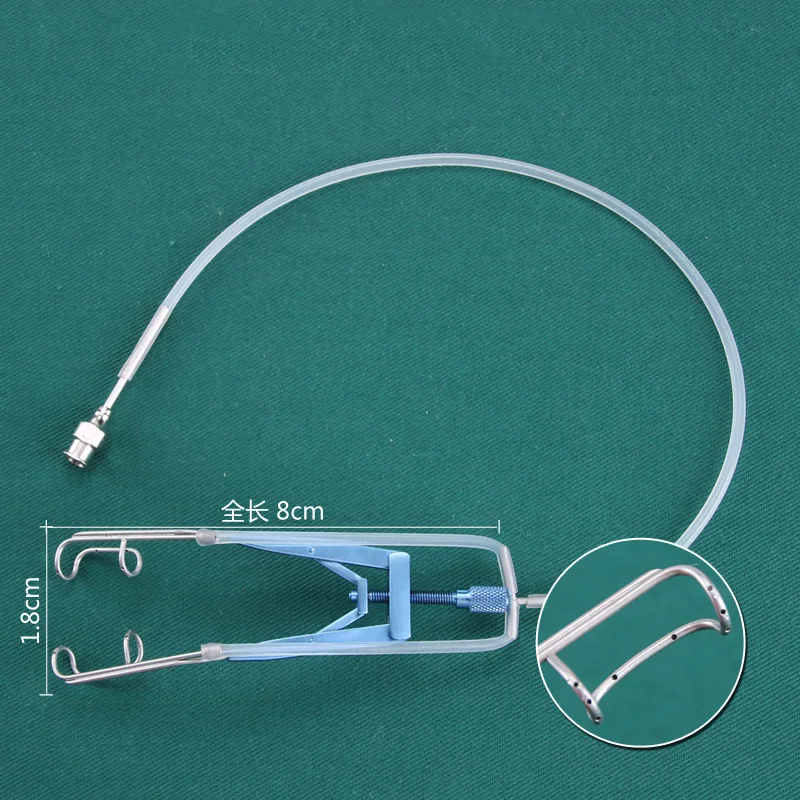 Rustfrit stål Mikroskopiske instrument, rødmen oplukker oftalmologi polymer kirurgisk instrument, værktøj, oplukker med hul vaskbar