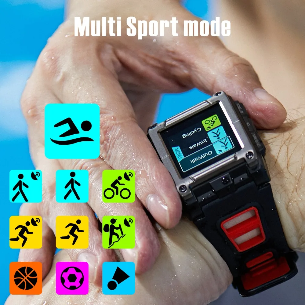 S929 Sports GPS Smart ur IP68 Vandtæt Svømning Smart Armbånd puls Kompas Skridttæller Udendørs Smartwatch Mænd Kvinder