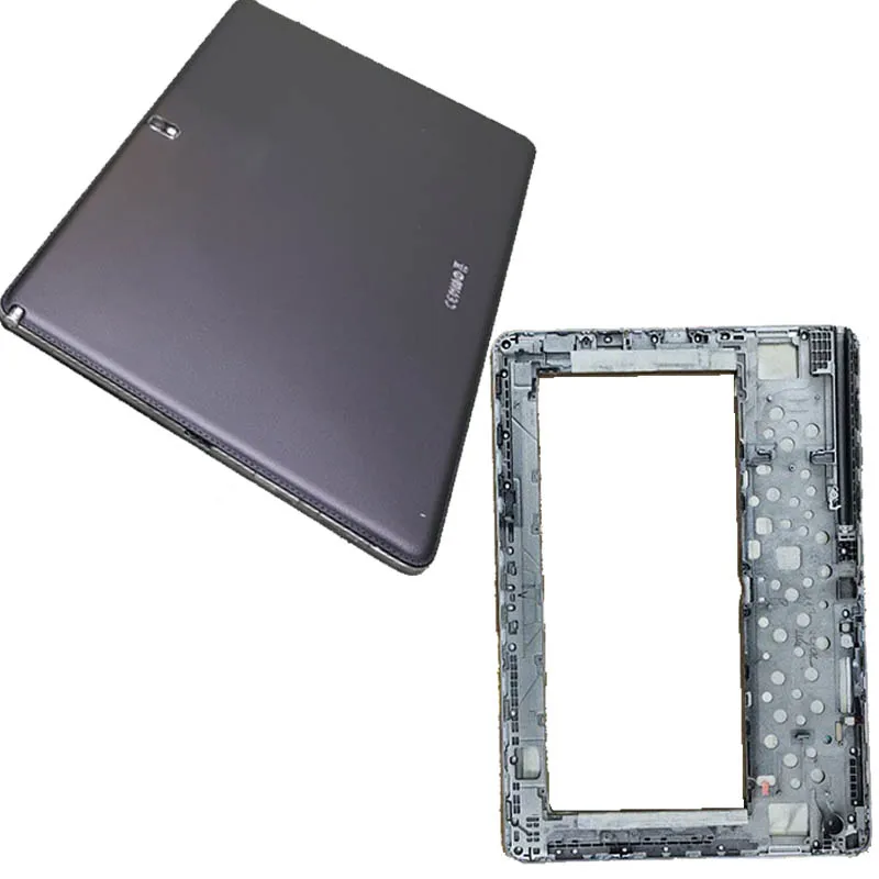 Samsung Galaxy Note Pro 12.2 P900 P905 T900 LCD-Front Bezel Ramme Midten Boliger Plade med bagcover Reparation Dele