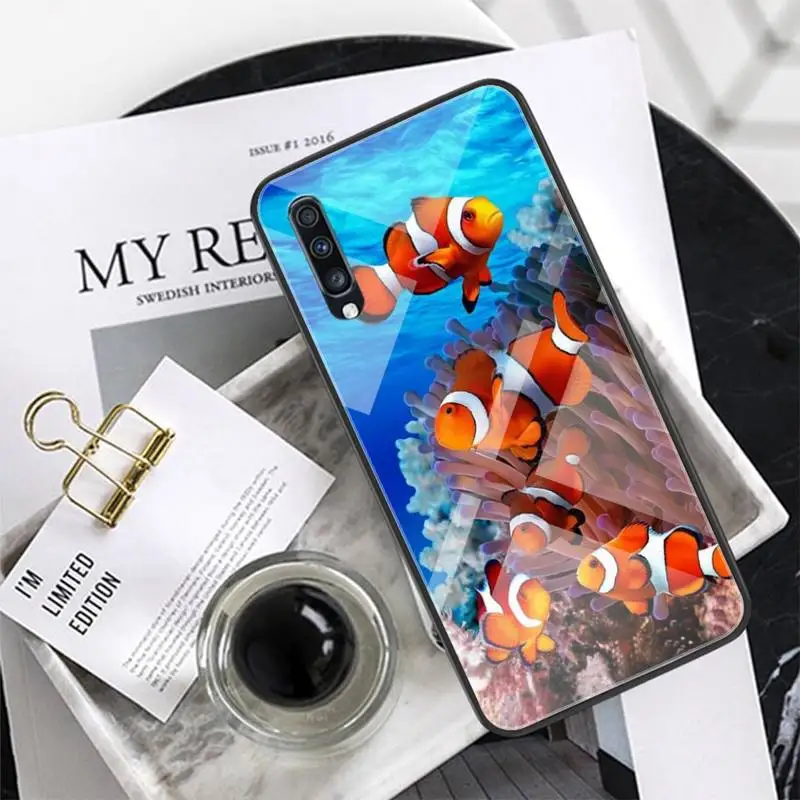 Sea World Phone Case For Xiaomi Mi 6 8 8Lite For Redmi 6 Note7 5 Telefonen Tilfælde Glas