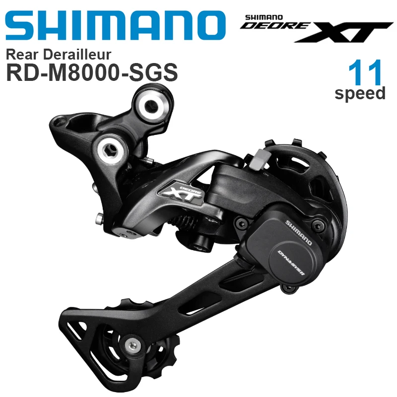 SHIMANO DEORE XT-M8000 1x11v 11Speed Groupset RD SL CS KN-M8000 SGS Bagskifter XT Gear Kassette 11-40T/42T/46T MTB Cykel