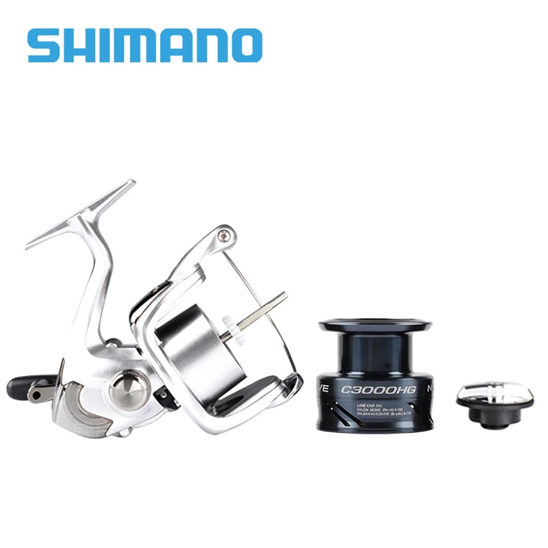 SHIMANO NEXAVE Spinning-Fiskeri Hjuls 1000 2500 C3000 4000 6000 8000 Gear 4.9:1/5.0:1 3+1BB Saltvand Karpe fiskeri hjul