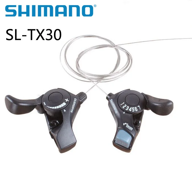 SHIMANO SL-TX30 Cykel Bagskifter bremsegrebet Skifte 18 år 21s Hastighed Trigger Shifter skift 3sx6s & 3sx7s Kabel-MTB Cykel Dele