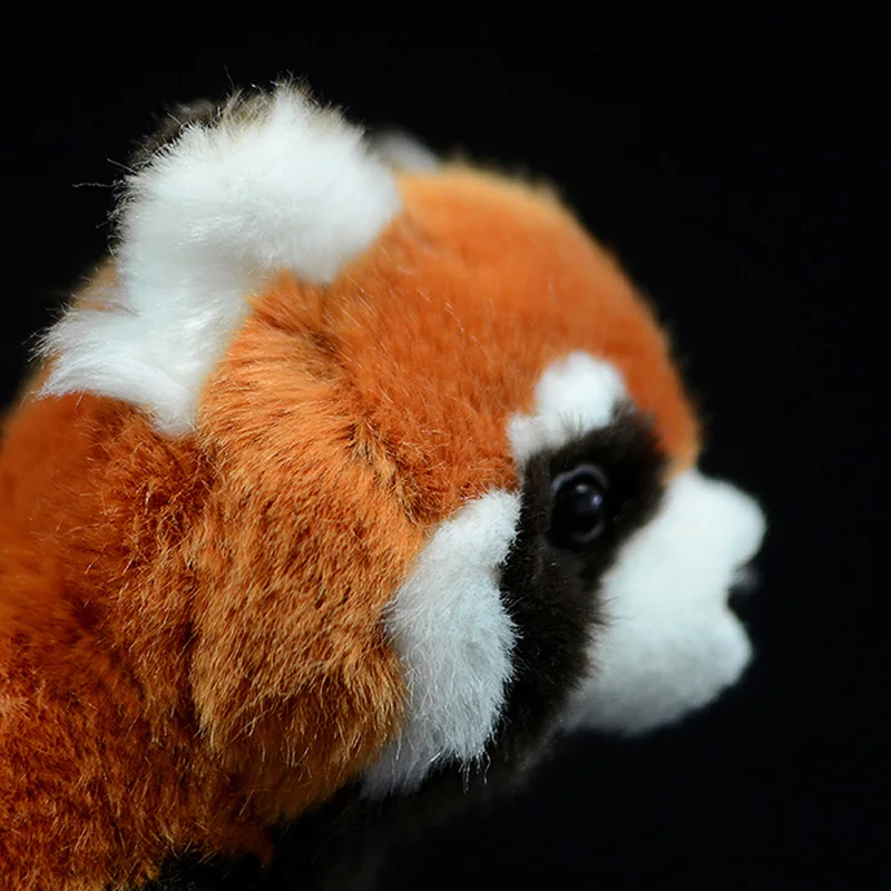 Simulering Røde panda Udstoppede Bamser Ailurus fulgens Mindre panda Dejlige Søde Dukker Bløde Dyr, Kawaii Børn Gave Samling