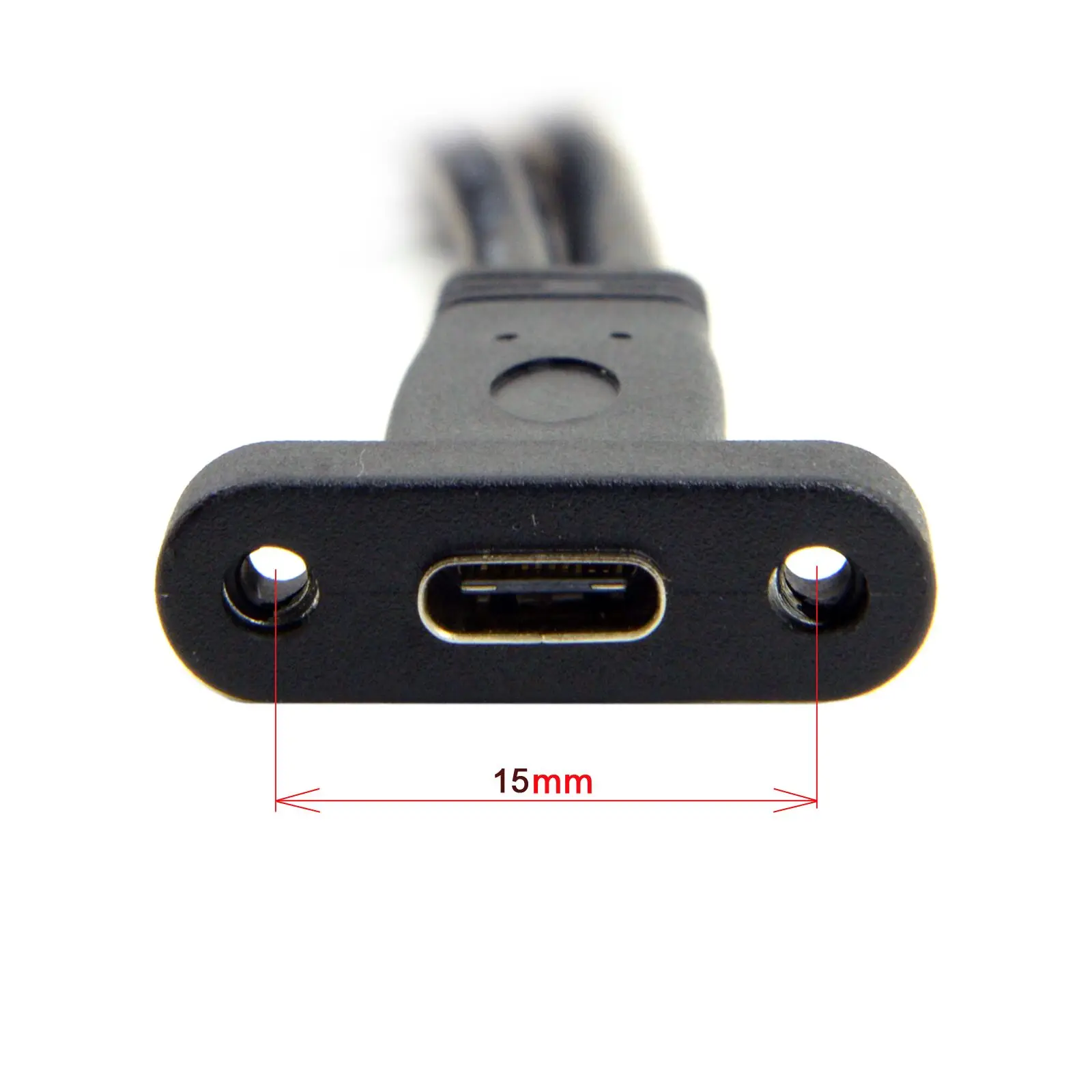 Single-Port USB-3.1 Type C USB-C Female til USB 3.0 Bundkort 19Pin Header Kabel-40cm