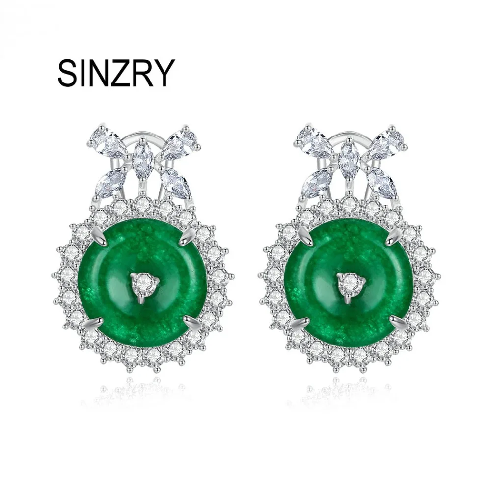 SINZRY nye cubic zirconia sløjfeknude stud øreringe syntetiske sten vintage øreringe til kvinder