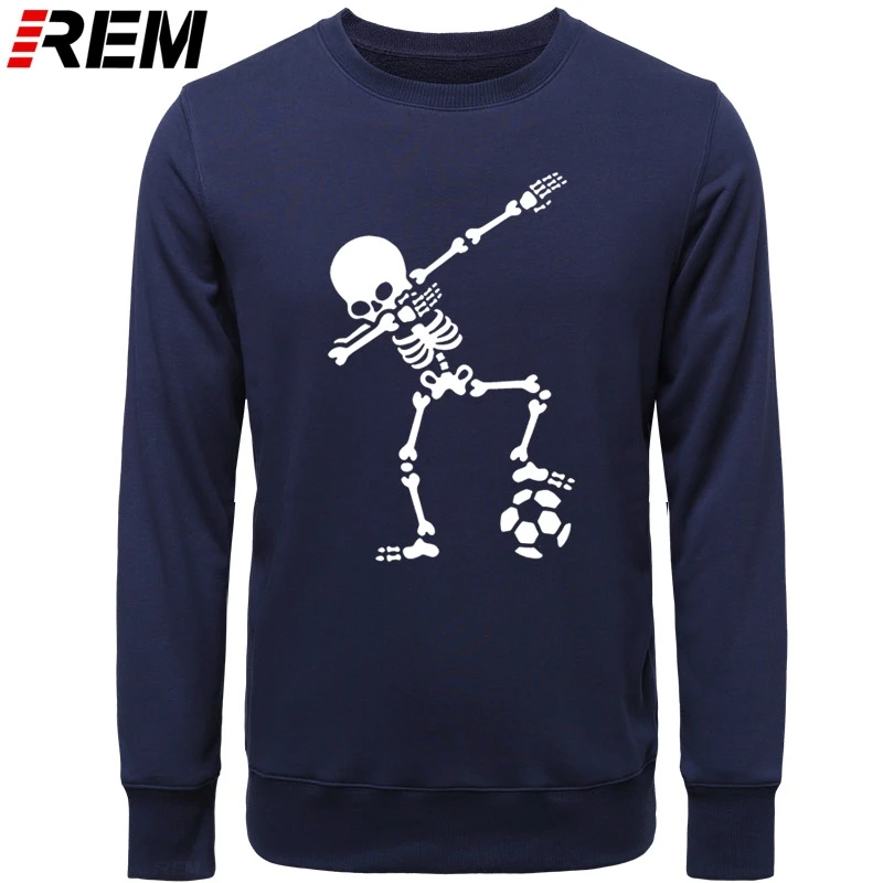 Skull design Dab-Skelet fod bold Hættetrøjer Duppe Skeletor mænd knogler Rusland verden shirts cup Hættetrøjer, Sweatshirts