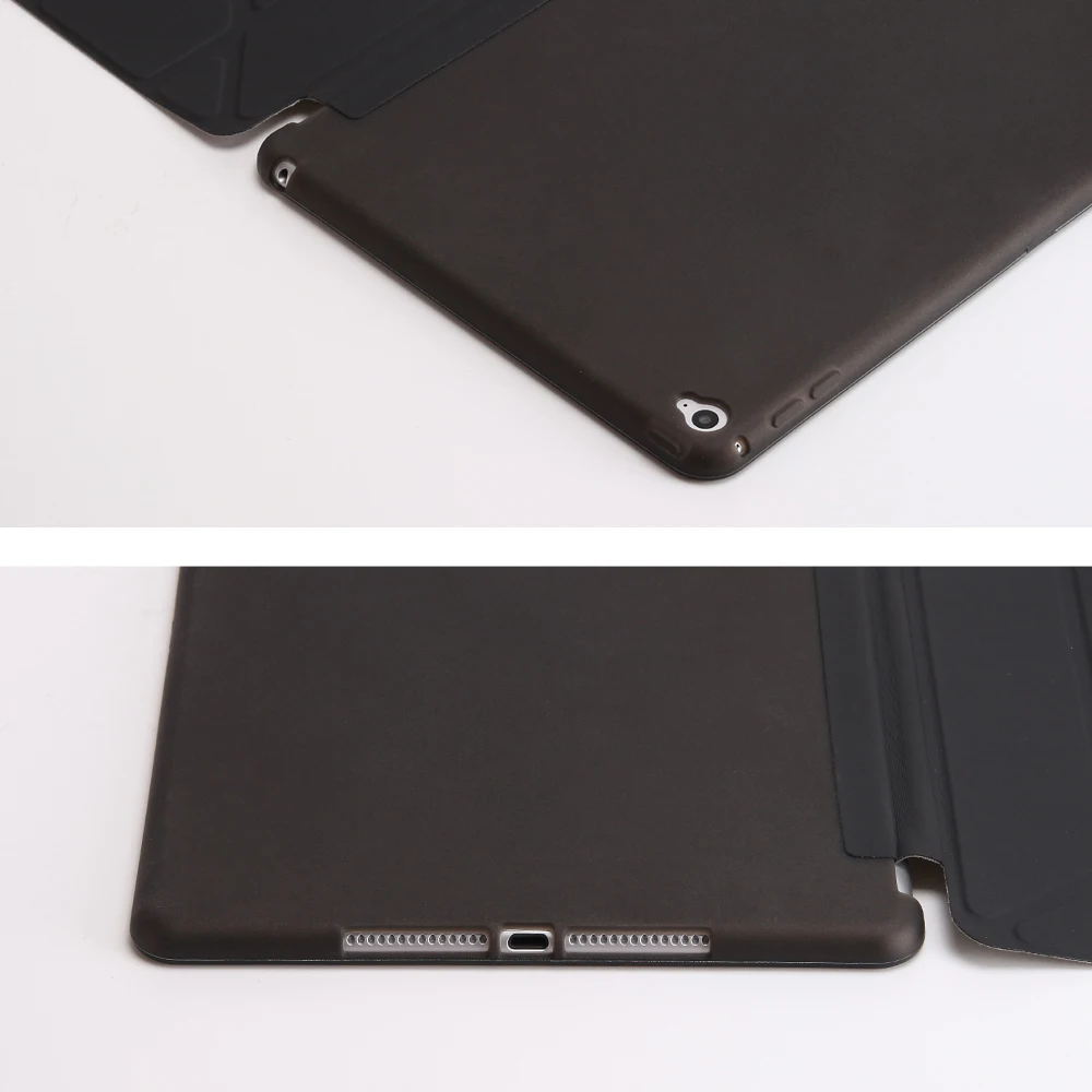 Smart Case Til Ipad Pro 10.5 Ultra Tynde Står PU+TPU Flip etui til ipad 6 5 4 3 2 Cover for iPad Mini 4 3 2 1 Tablet Case #K