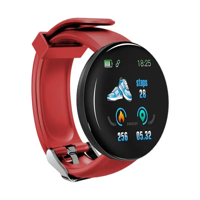 Smart Ur D18 Fitness Ure Blodtryk Smartwatch Bluetooth4.0 USB-Opladning Kvinder Smart Ur Vandtæt Sport Trackers
