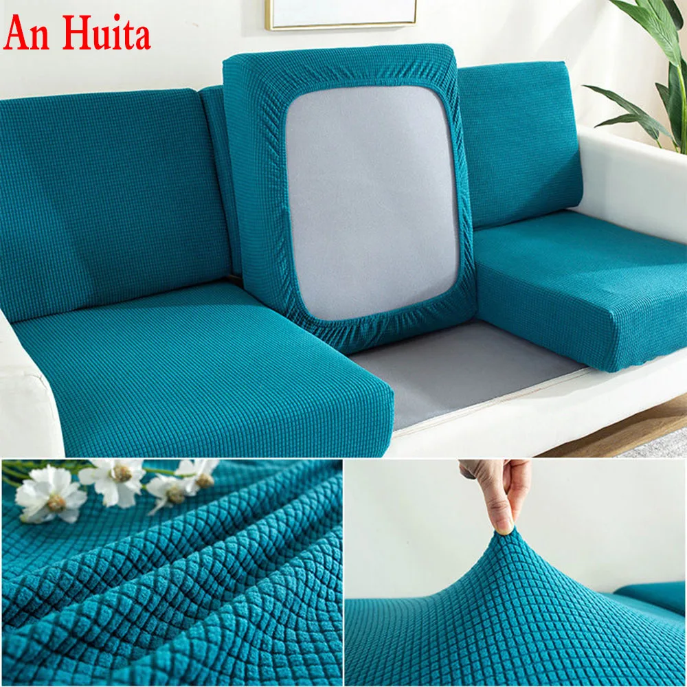 Sofa pude dække, solid farve sofa dækning, møbler beskyttelse, cover, sofa beskyttelse, cover, fleksibel aftageligt og vaskbart