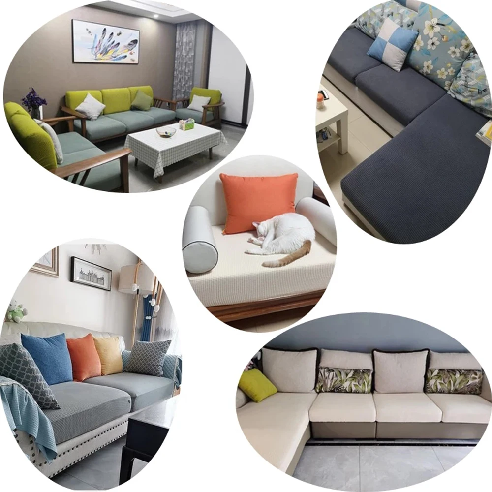 Sofa pude dække, solid farve sofa dækning, møbler beskyttelse, cover, sofa beskyttelse, cover, fleksibel aftageligt og vaskbart