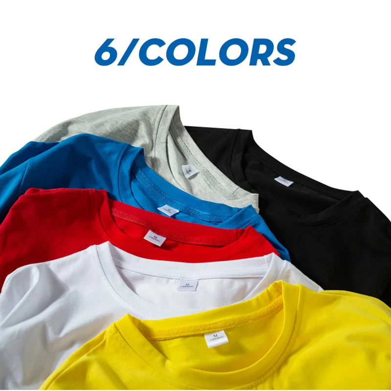Sommer Nyt Solid T-Shirts til Mænd Kausale O-hals Basic T-shirt Mandlige Høj Kvalitet, Klassisk Toppe Kølige Silke Tee 6 Farver Stor Størrelse 6xl