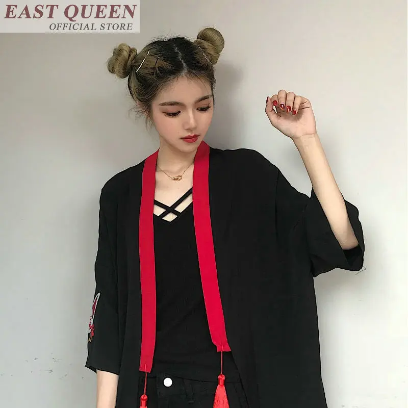 Sommeren 2019 kvinder bluse og toppe til kvinder langærmet cardigan kimono cardigan hot salg traditionelle japanske kimonoer FF563 EN