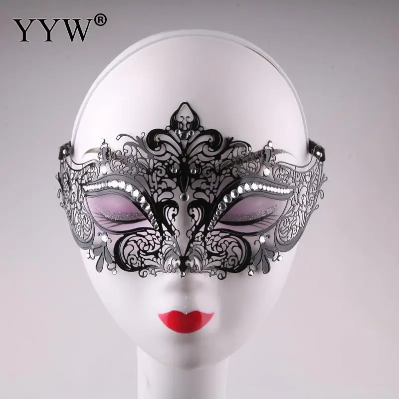 Sort Sexet Masker Til Fest Venetianske Carnival Maske Maskerade Blonder Masker, Halloween Kjole Weman Kostume Masque Glitter Prom Rekvisitter