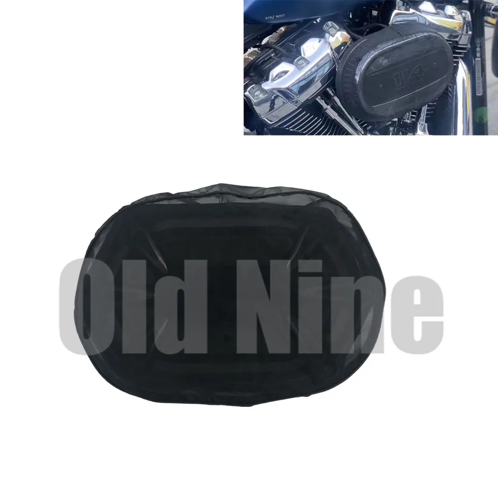 Sort Vandtæt Regn Sok Til Harley Touring Softail Dyna Road King Electra Glide I Original Harley Air Filter Cleaner Kit
