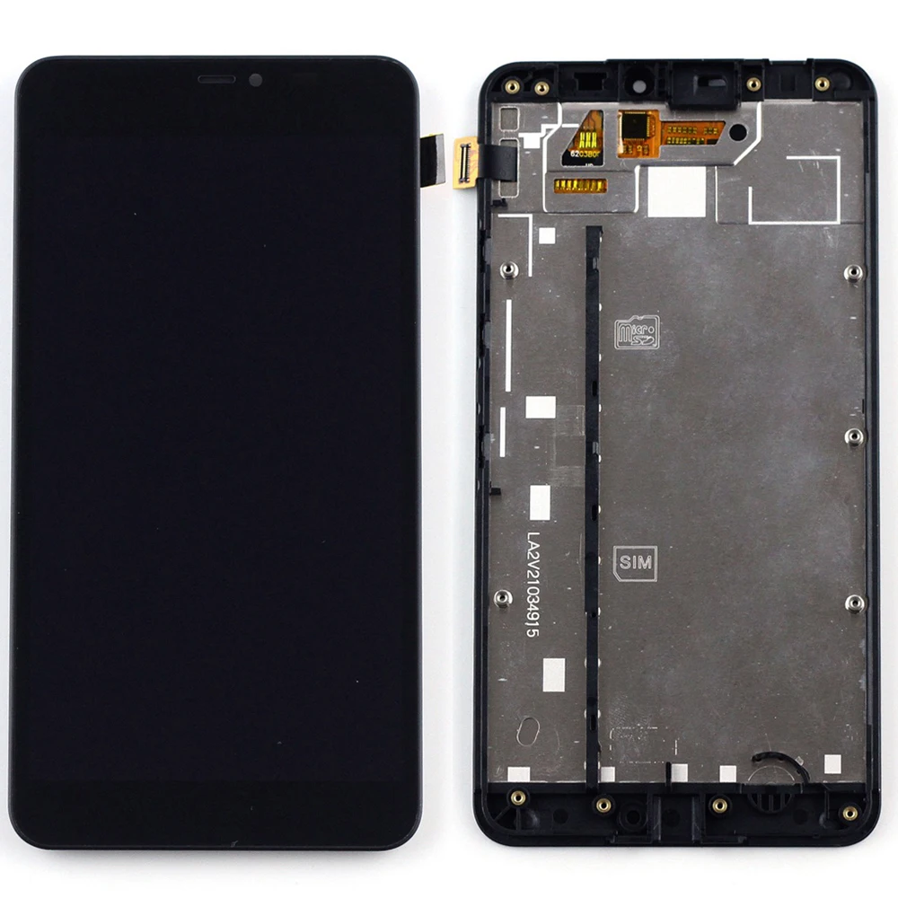 STARDE Udskiftning LCD-For Microsoft-Nokia Lumia 640 XL 640XL LCD-Skærm Touch screen Digitizer Assembly Ramme 5.7