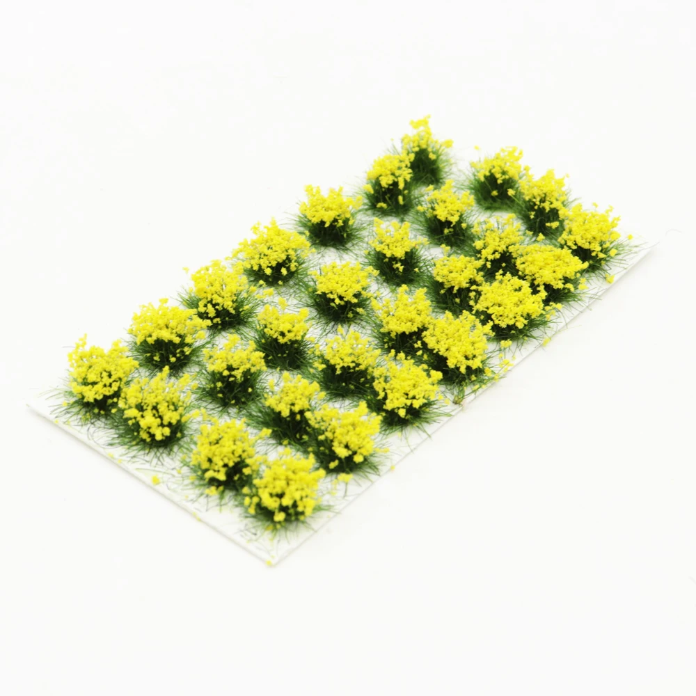 Steg Simulering Blomst Bush Anlægget Model Toy 8 Farver, Hvilket Gør Sand Bordet Landskab Simulering Scene Diorama Ukrudt