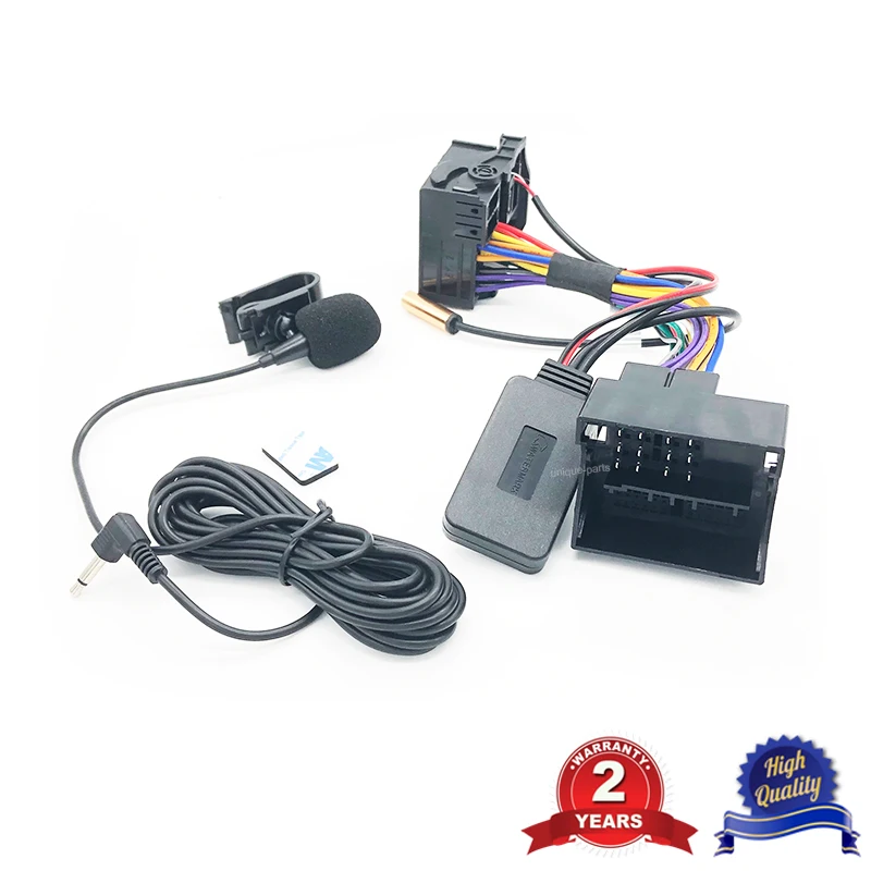 Stereo Bluetooth 5.0 lydkilde AUX-IN Ledningsnet Kabel-Adapter 12Pin Stik Til Opel CD30 MP3 CDC40 CD70 DVD90 NAVIGATION