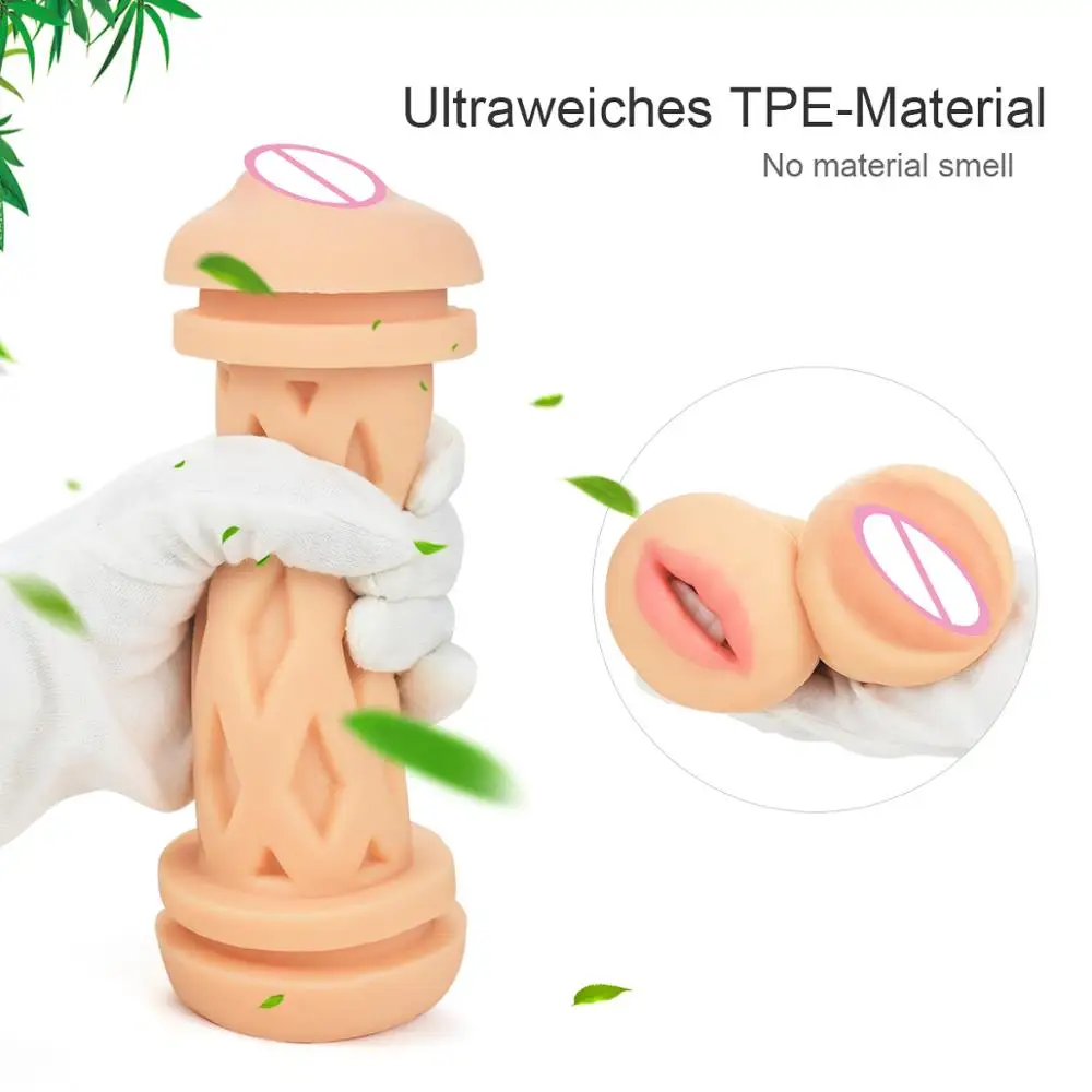 Sugende Sex Legetøj til Mænd 7 vibrationsfrekvens Silikone Kunstig Vagina Oral Sex Male Masturbation Pocket Pussy Sex Værktøj