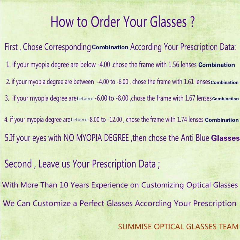 SUMMISE Nyeste Titanium Briller Ramme 2021 Nærsynethed, Langsynethed Briller Mænd Tilpasse Optisk Nærsynethed Briller Ramme Top Top Kvalitet