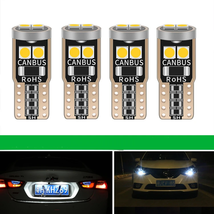 T10 W5W CANBUS LED Bil Parkering Clearance Lys For Honda Civic Overenskomst Crv Passer Jazz By Hrv Cr-v Spoiler Element Indsigt MDX