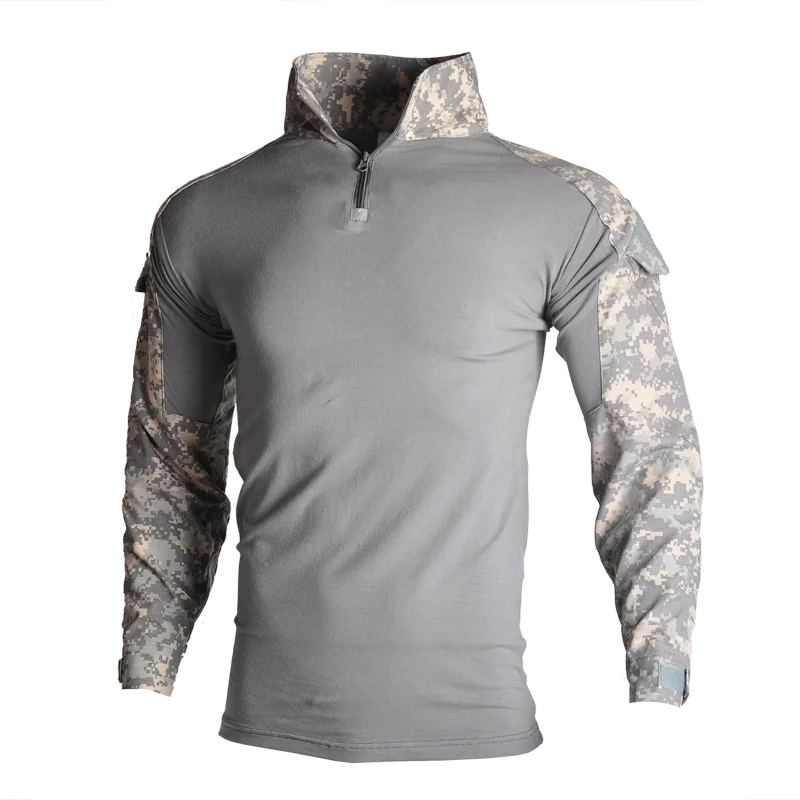 Taktisk Camouflage Bekæmpe Airsioft Shirts Militær Uniform Tøj, der Passer Mænd AMERIKANSKE Hær Militære Åndbar Jagt Winproof Shirt