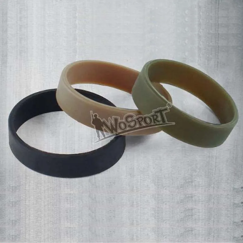 Taktisk Fast Ring til Vest Tilbehør Kasser Taske Tape Udendørs MG-03/04 Mag Pouch Ren Silikone Band Tape