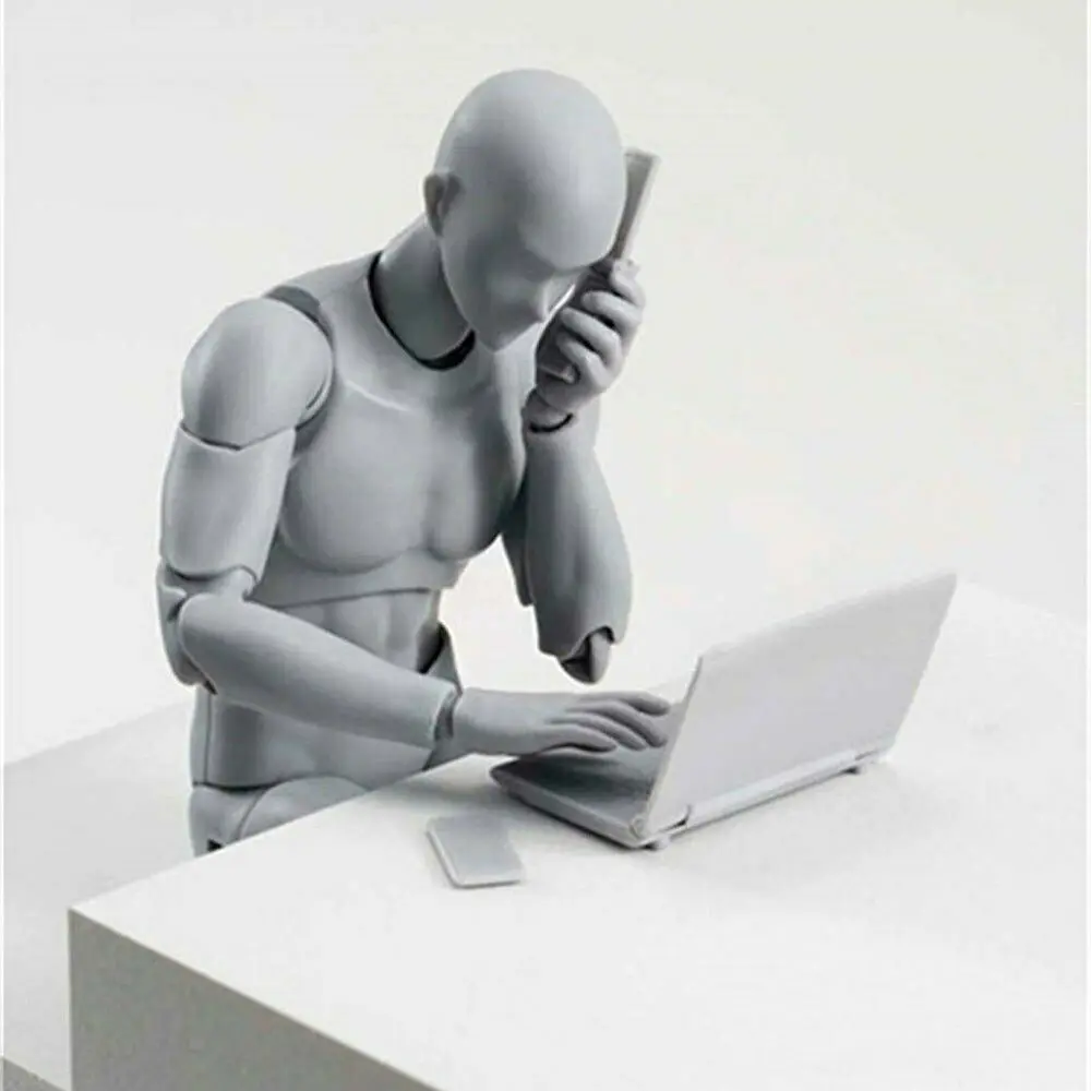 Tegning Tal for Kunstnere Action Figur Model Menneskelige Mannequin Mand Kvinde Kit