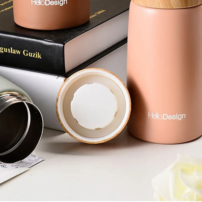 Thermo Cup Kreative mode isolering kop kaffe 304 rustfrit stål termokande mini kedel bærbare rejse krus termokande