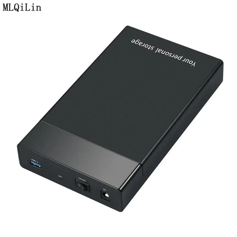 Til 2,5/3,5 tommer-USB 3.0 SATA III 5Gbps Ekstern Harddisk Disk UASP Høj Hastighed Sende Kabinet Tilfældet med DC Power Adapter