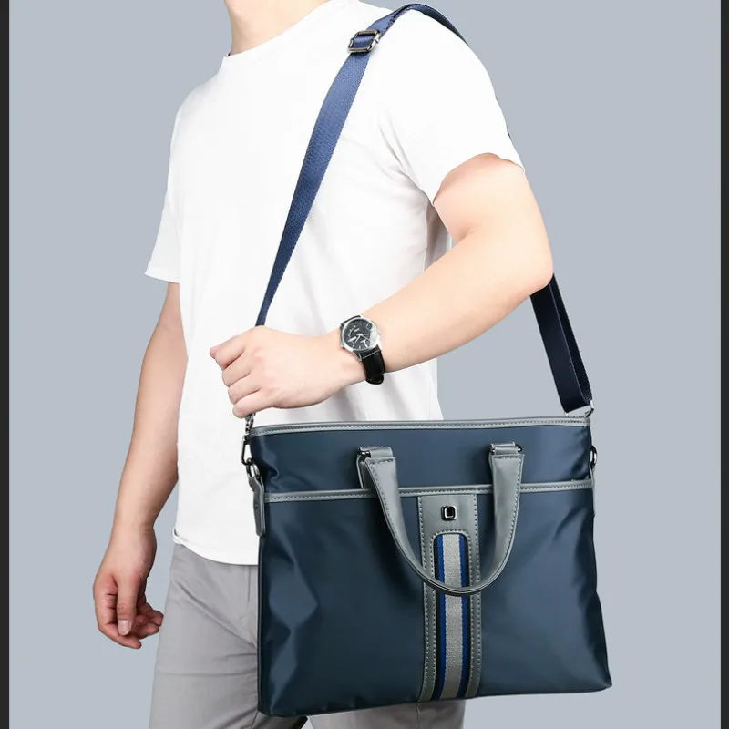 Top Sælge Mode Enkle Berømte Mærke Business Mænd Rejsetaske Taske Oxford Laptop Taske Afslappet Mand Bag skuldertasker computer taske