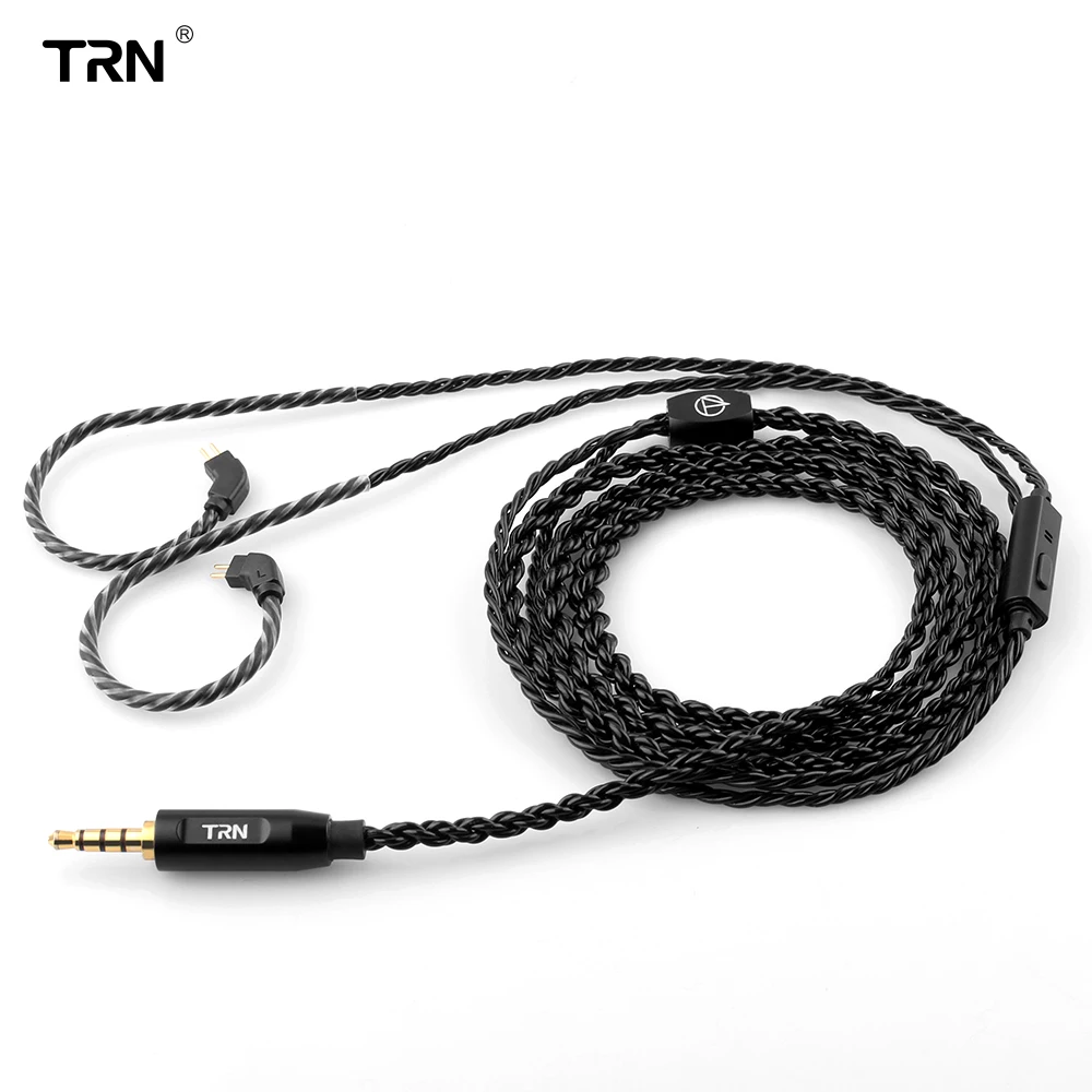 TRN 6 Core-Hovedtelefon Kabel med Høj Renhed Kobber Kabel Med 3,5 mm MMCX/2Pin Stik Til TRN V90 V30 V80 IM1 IM2 TRN X6