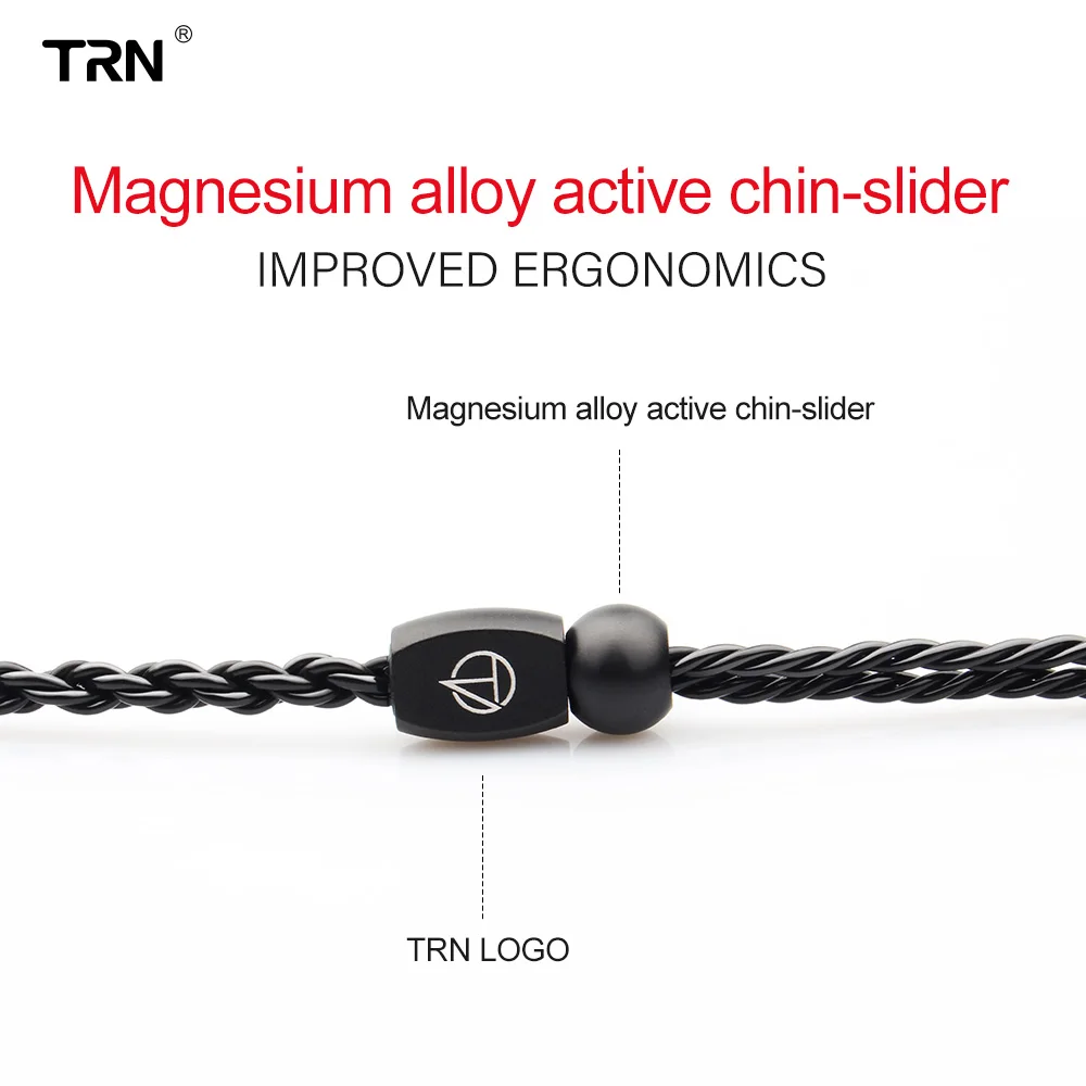 TRN 6 Core-Hovedtelefon Kabel med Høj Renhed Kobber Kabel Med 3,5 mm MMCX/2Pin Stik Til TRN V90 V30 V80 IM1 IM2 TRN X6