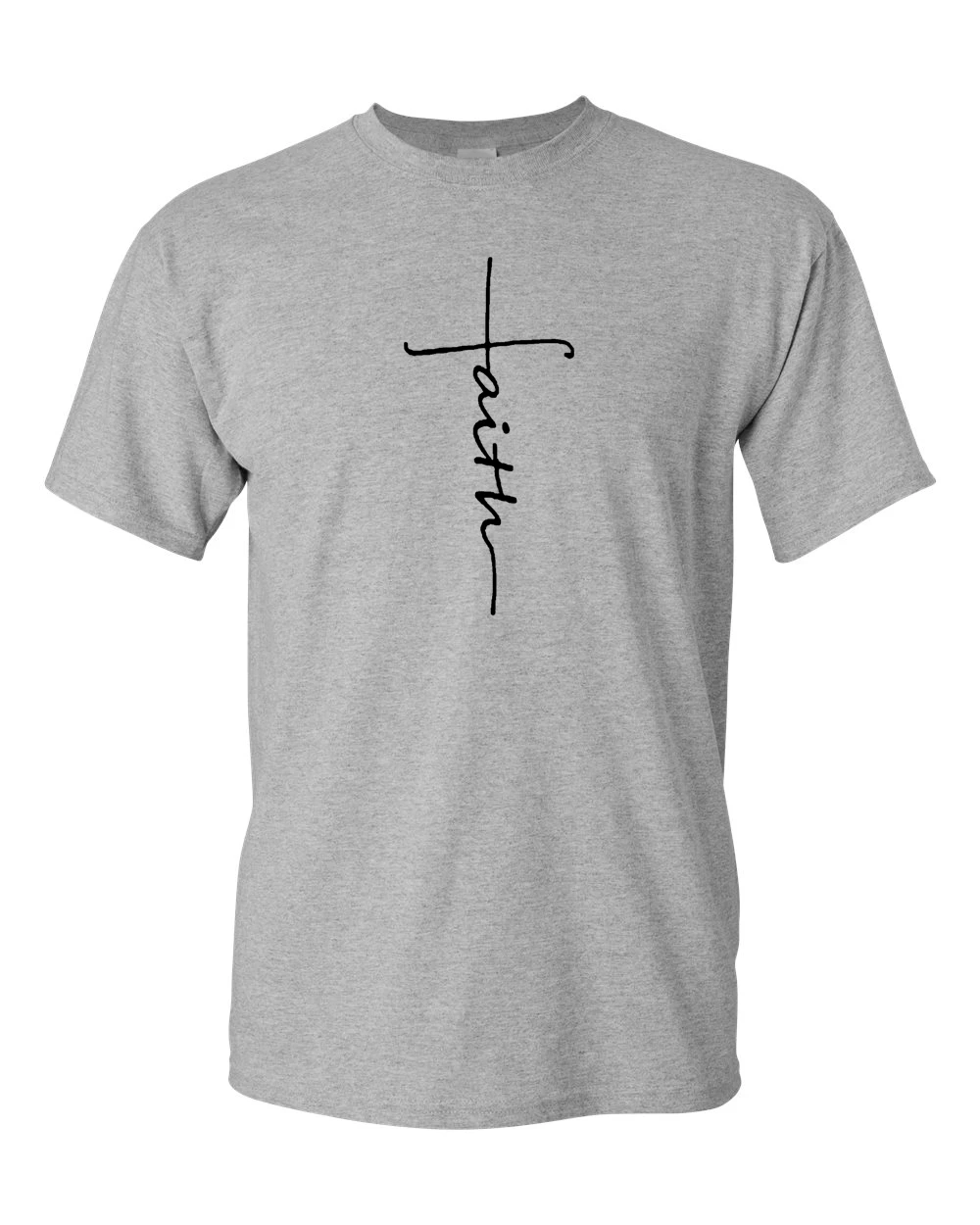 Tro Cross T-Shirt, Christian Tees Religiøse Tees
