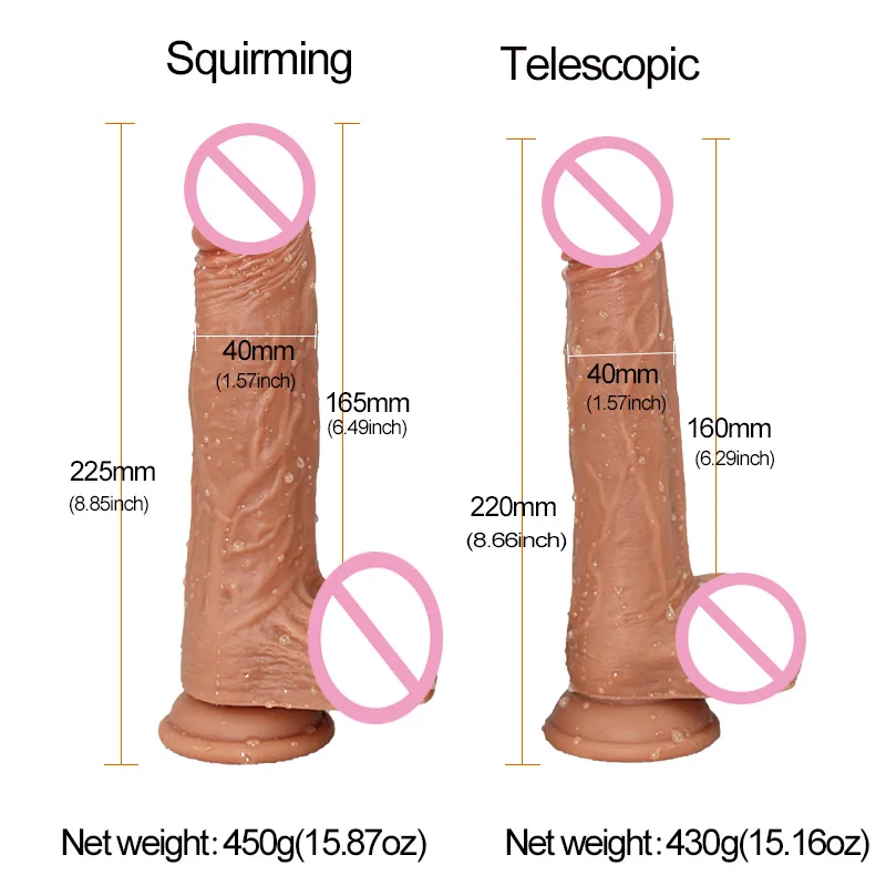 Trådløs Styring Realistisk Dildo Vibrator Penis Sex Legetøj Til Kvinder Automatisk sugekop Penis Kvindelige Masturbator Penis dildo stor