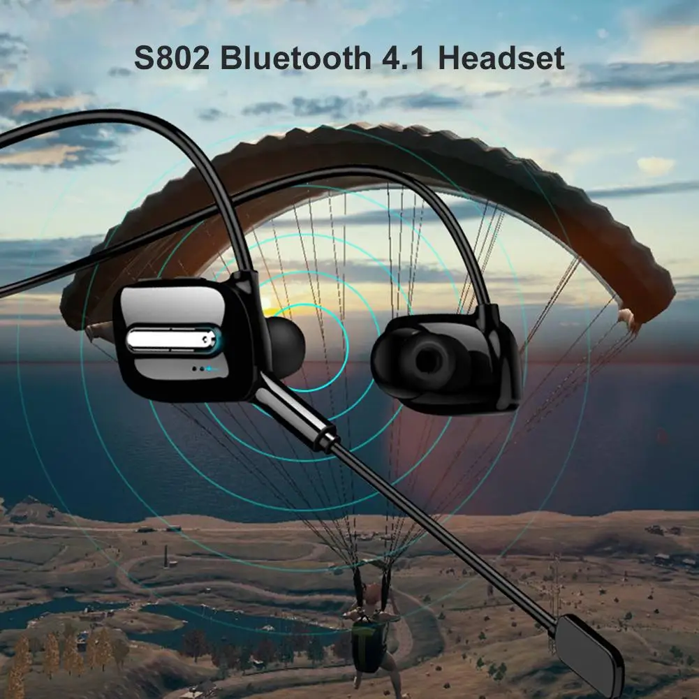 Trådløse Hovedtelefoner til en Bluetooth-Øresneglens Neckband Høretelefoner Spil Headset med Mikrofon til PUBG Gaming Hovedtelefoner
