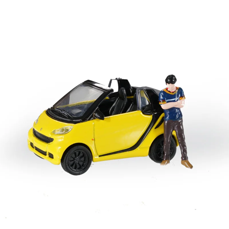 Tuoyi Xcartoys Miniature Fotografering 1/64 Mercedes-Benz, Smart Elf Lomme Mini Bil Model Toy