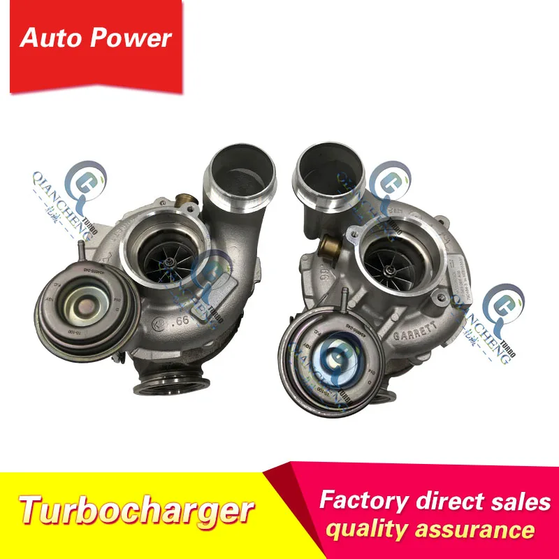 Twin turbo MGT2260 790463-3 790463-0003 M5 M6 X6M X5M S63 turbolader MGT2260 790484-3 790484-0003 par turbolader