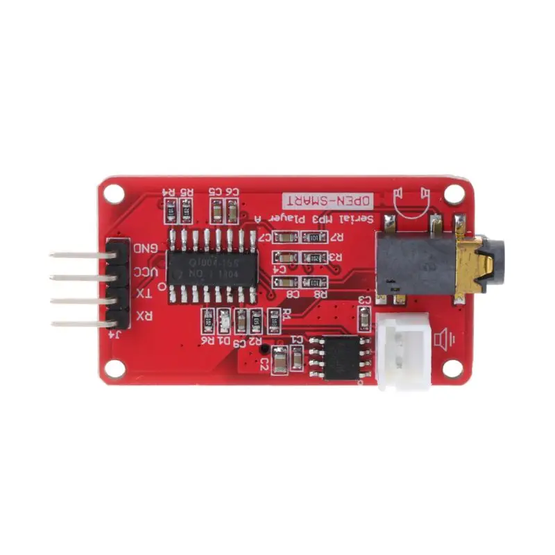 UART Seriel MP3 Musik Player Modul Med Højttaler Mono Forstærker Til Arduino Board