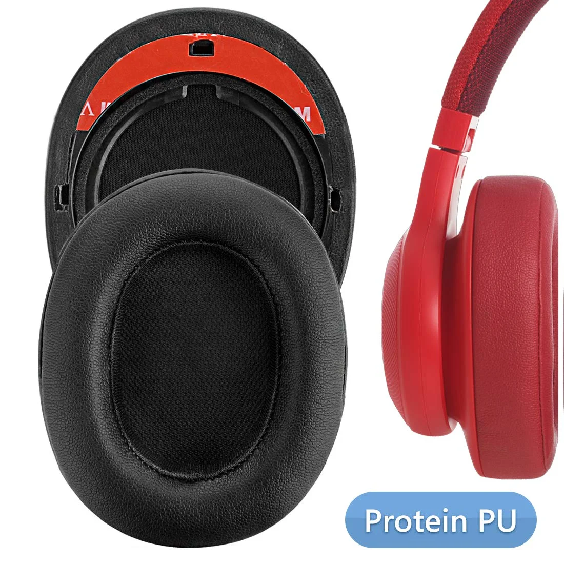 Udskiftning Pude Ear Pads Ørepuder Pude Dække Protein Læder til JBL E55 E55BT E55 E 55 BT Trådløse Bluetooth-Hovedtelefoner