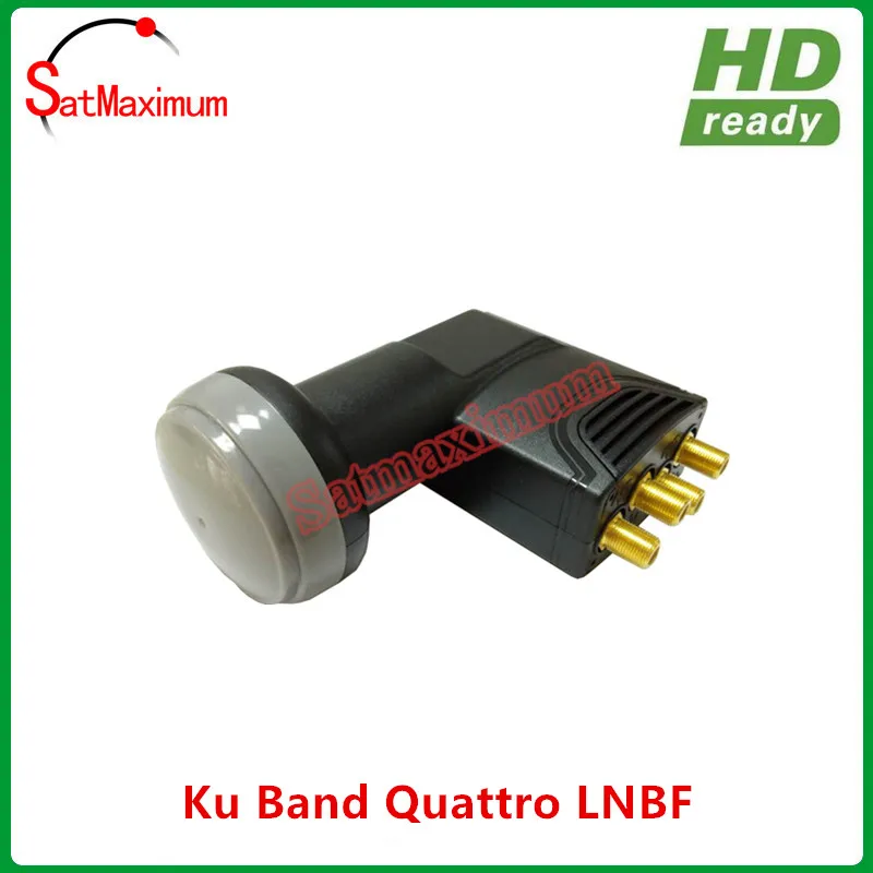 Universal Quattro LNB med quad-output For Full HD 3D-TV, der anvendes med Mulitswitch