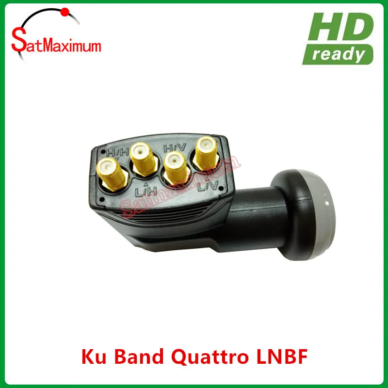 Universal Quattro LNB med quad-output For Full HD 3D-TV, der anvendes med Mulitswitch