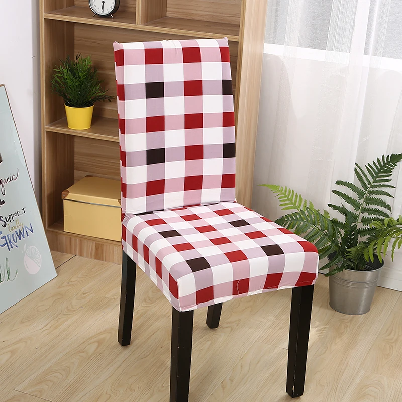 Universal stol dække elastisk spisestue stol dække spandex stol dække stue stol dække enkel stil, dekorativ stol dække