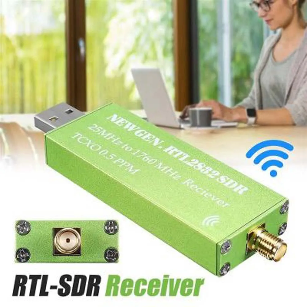 USB 2.0 RTL SDR 0,5 PPM TCXO RTL2832U R820T2 25MHZ Til 1760MHZ TV-Tuner Receiver AM FM NFM DSB LSB SW Radio SDR TV-Modtager Stick